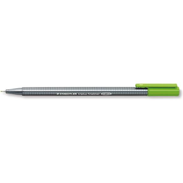 Fineliner Triplus 0,3mm ljusgrön 20st