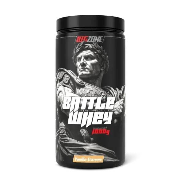 Big Zone - Battle Whey - Vanilla Ice Cream - 1 kg