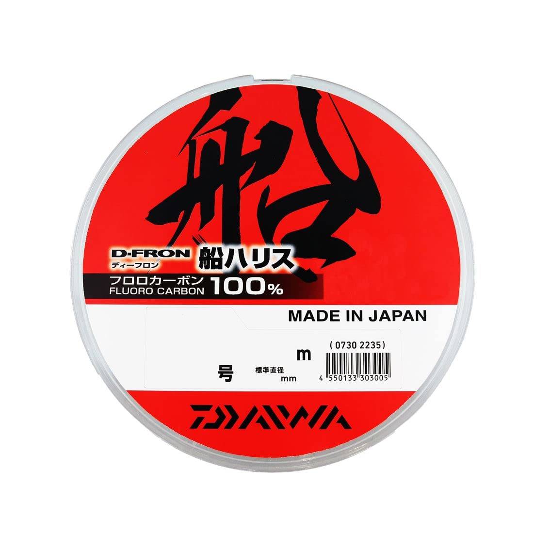 DAIWA Fluorocarbon Ship Harris Naturfärg D-FRON 26-60