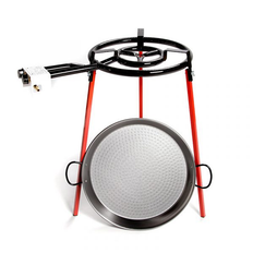 Ringbrännare Paellaset med Panna och Stativ 46 cm Vaello