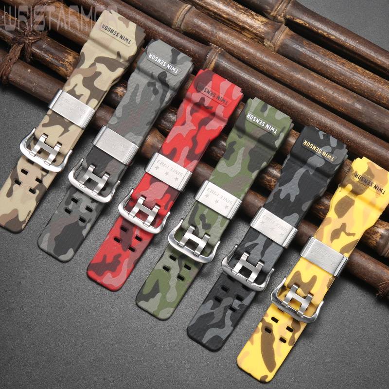 Resin Strap for Casio G-SHOCK GG-1000 GWG-100 GSG-100 Mudmaster Watch Band Men Replacement Bracelet