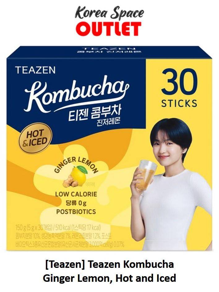 [Teazen] Teazen Kombucha Med Ingefära Citron, Varm och Iskall