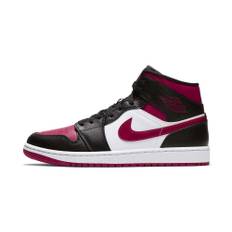 Jordan 1 Mid "Bred Toe" 45