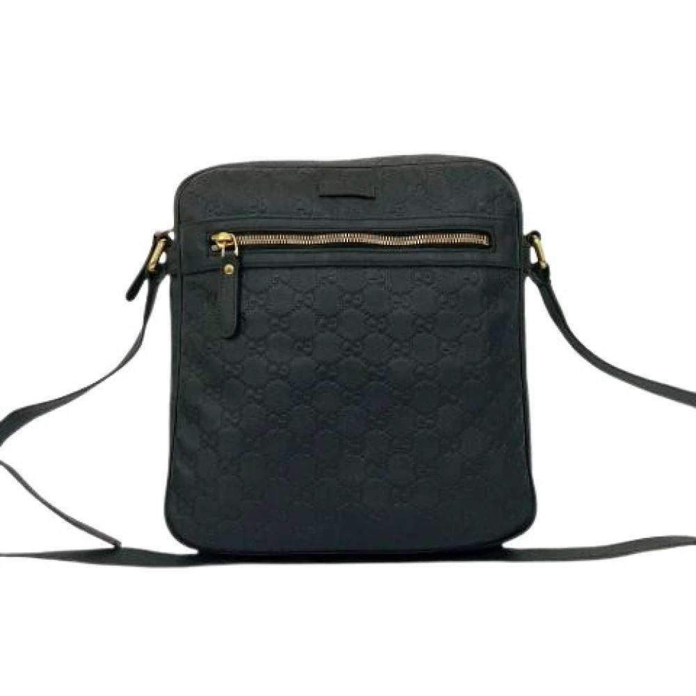 Gucci Vintage Pre-owned Vintage Pochette Skuldertaske - Vintage - Dame - Sort - ONE SIZE - Uld