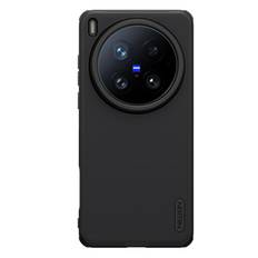 For Vivo X200 Ultra Phone Case Nillkin Super Frosted Shield Pro Hard PC+TPU Shell Shockproof Back Cover Vivo X200 Ultra svart
