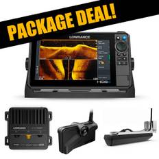 Lowrance HDS Pro 9 + Active Target 2 livepaket med 3 in 1 HD givare