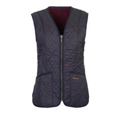 Barbour, Jakke, Dame, Blå, XS, Uld, Betty Fleeceforet Vest
