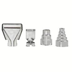 TEMU Hot Air Gun Nozzle Kit, 4pcs Hot Air Gun Accessories, Stainless Steel Reflector Nozzle Welding Table Nozzle Tool