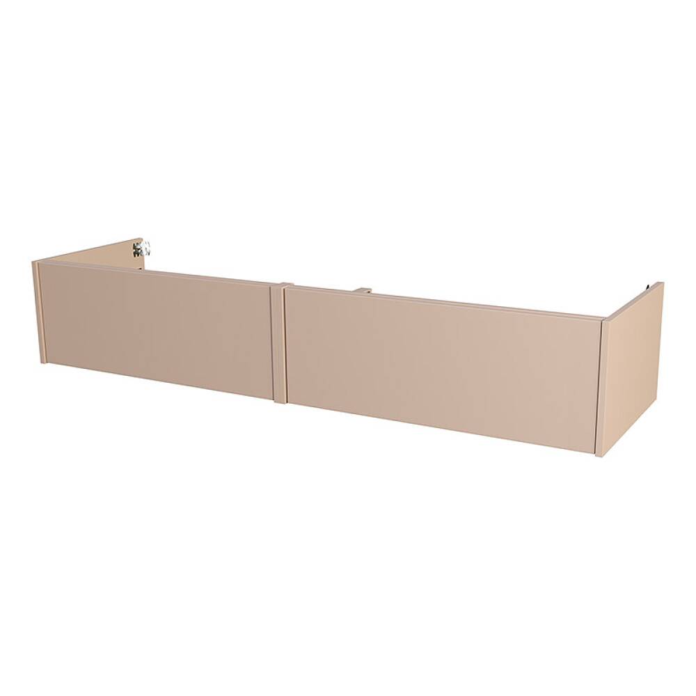 TVÄTTSTÄLLSSKÅP CAMARGUE AURA LÅG DUBBEL PORSLIN 160CM SLÄT SKÄR
