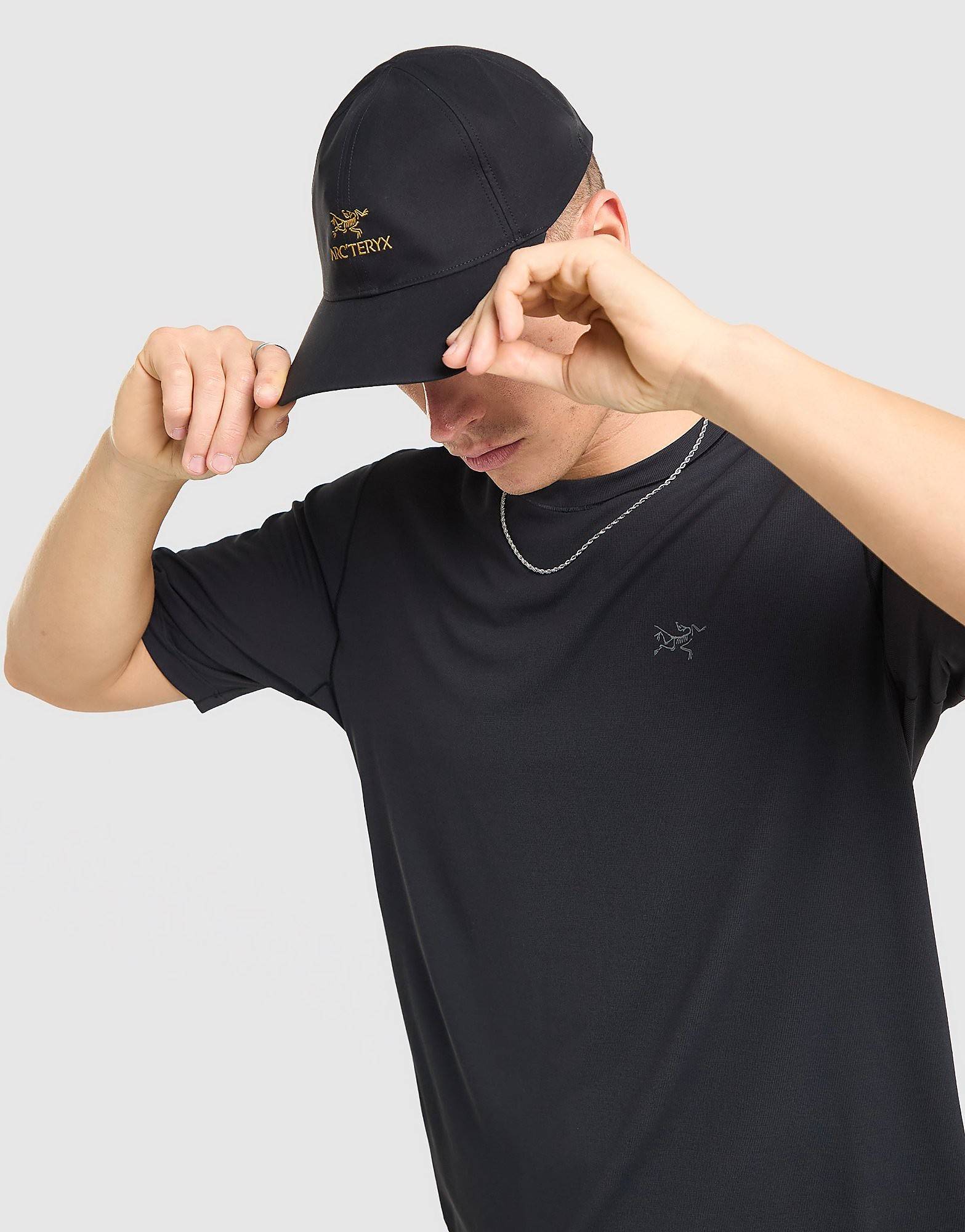 Arc'teryx Cormac Crew Neck Shirt SS, Sort