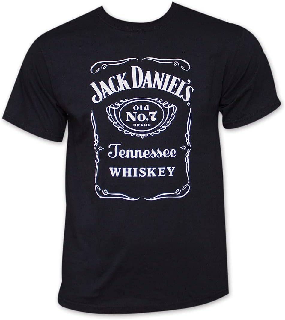 Jack Daniels Old No.7 Tennessee Whiskey Grafisk T-shirt cm white