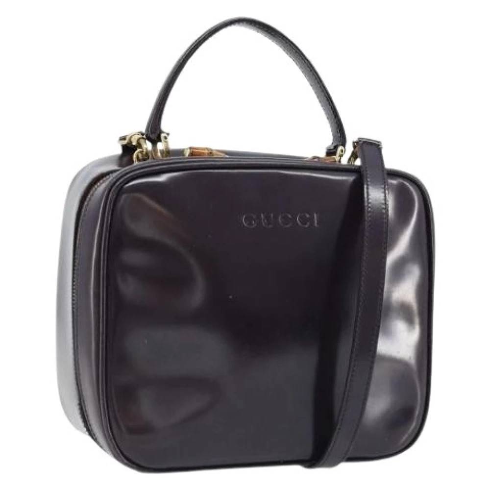 Gucci Vintage Pre-owned Vintage Håndtaske - Vintage - Dame - Lilla - ONE SIZE - Uld