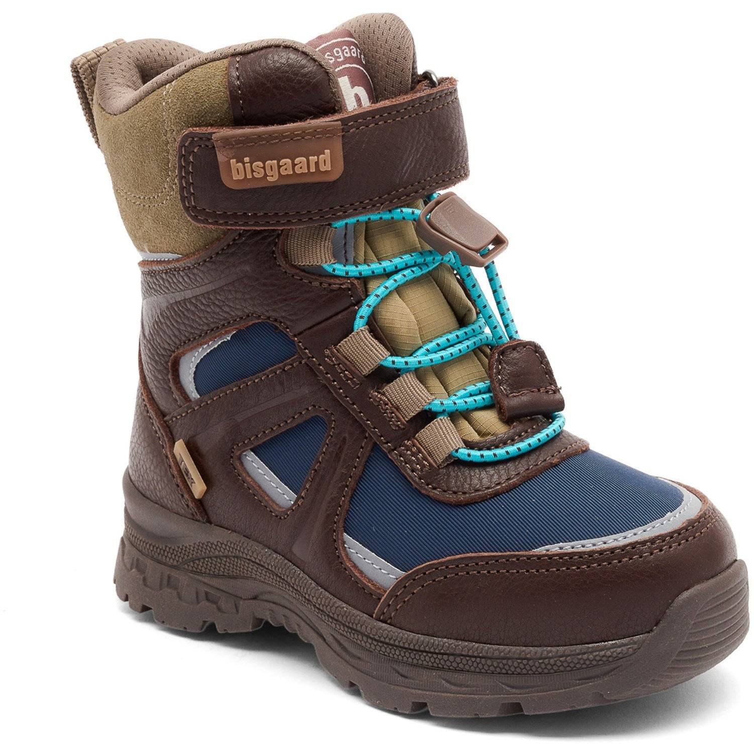 Bisgaard Vinterstøvle Dark Brown Bruce Tex Str. 38