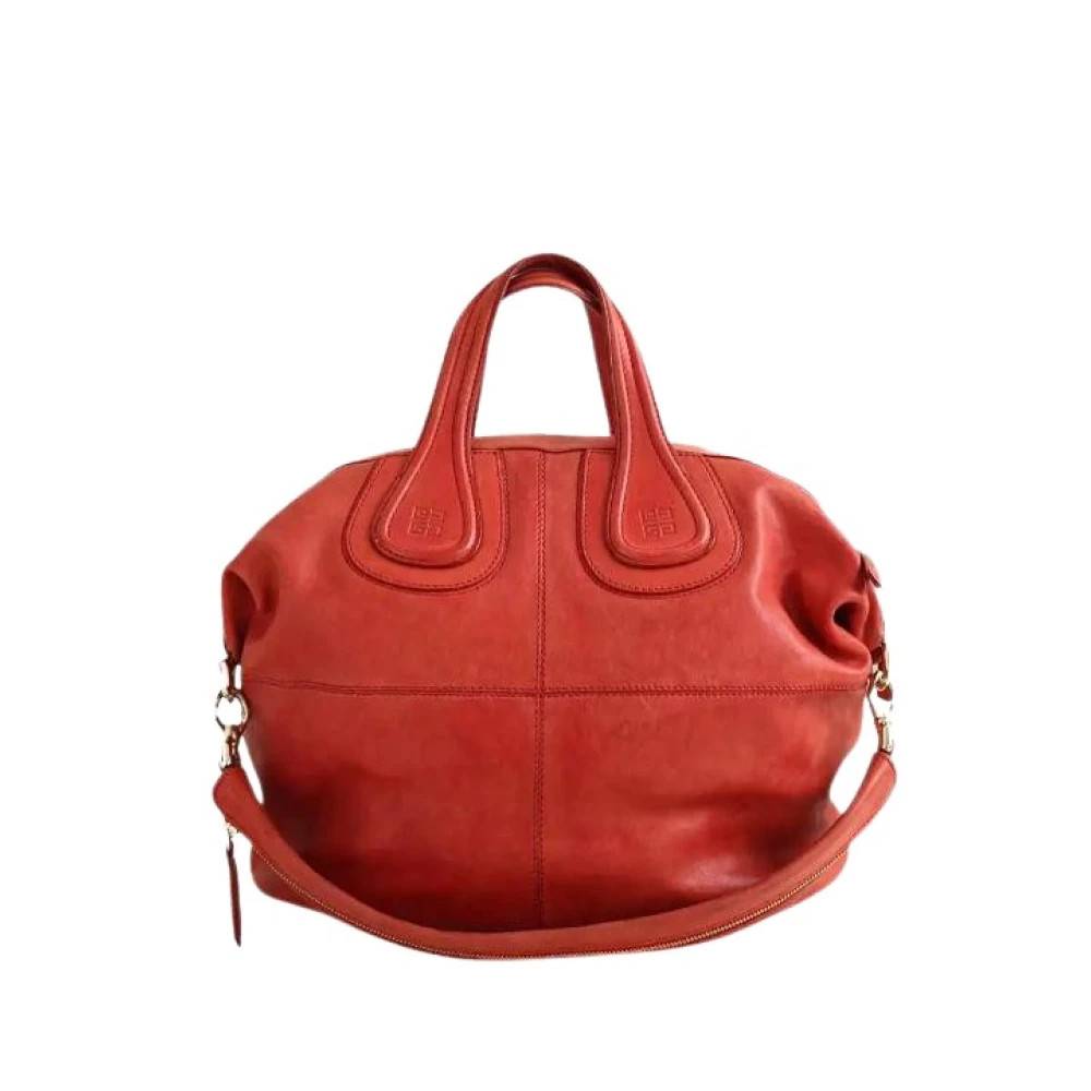 Givenchy Pre-owned Pre-owned Læder Håndtaske - Vintage - Dame - Rød - ONE SIZE - Læder