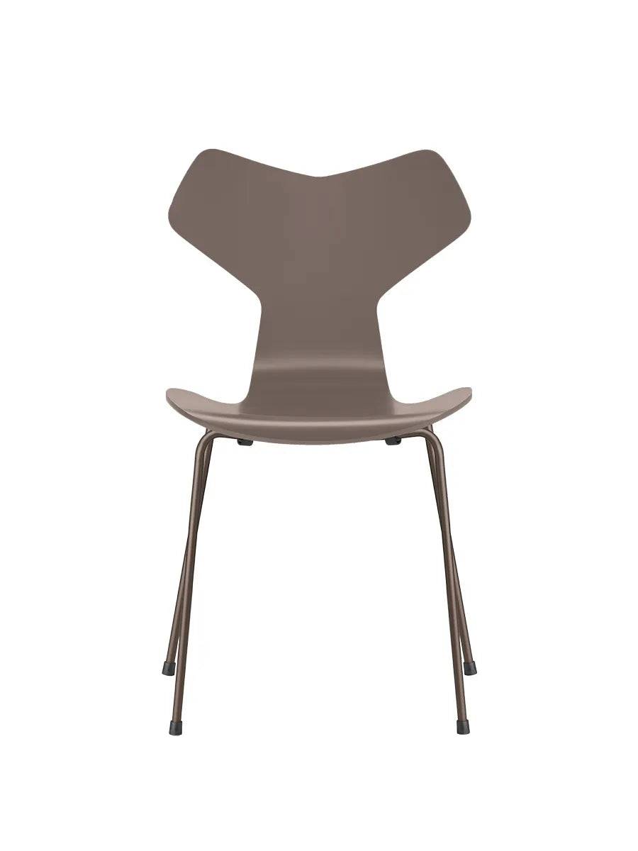 3130 Grand Prix stol lakeret af Arne Jacobsen Deep Clay / Brown Bronze - Jacobsen Plus
