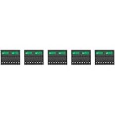 Feriany 5X Batteriladdare LCD-SkäRm Smart Intelligent 8-Slots Laddare för AA/AAA NiCd NiMh Uppladdningsbara Batterier AA AAA Laddare