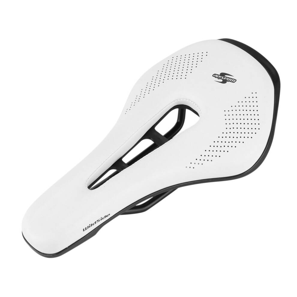 WILDSIDE Triathlon TT Saddle for Road Mtb Cycle Bike Men Timetrial Mountain Bike Saddle Race Sillin Bicicleta,White