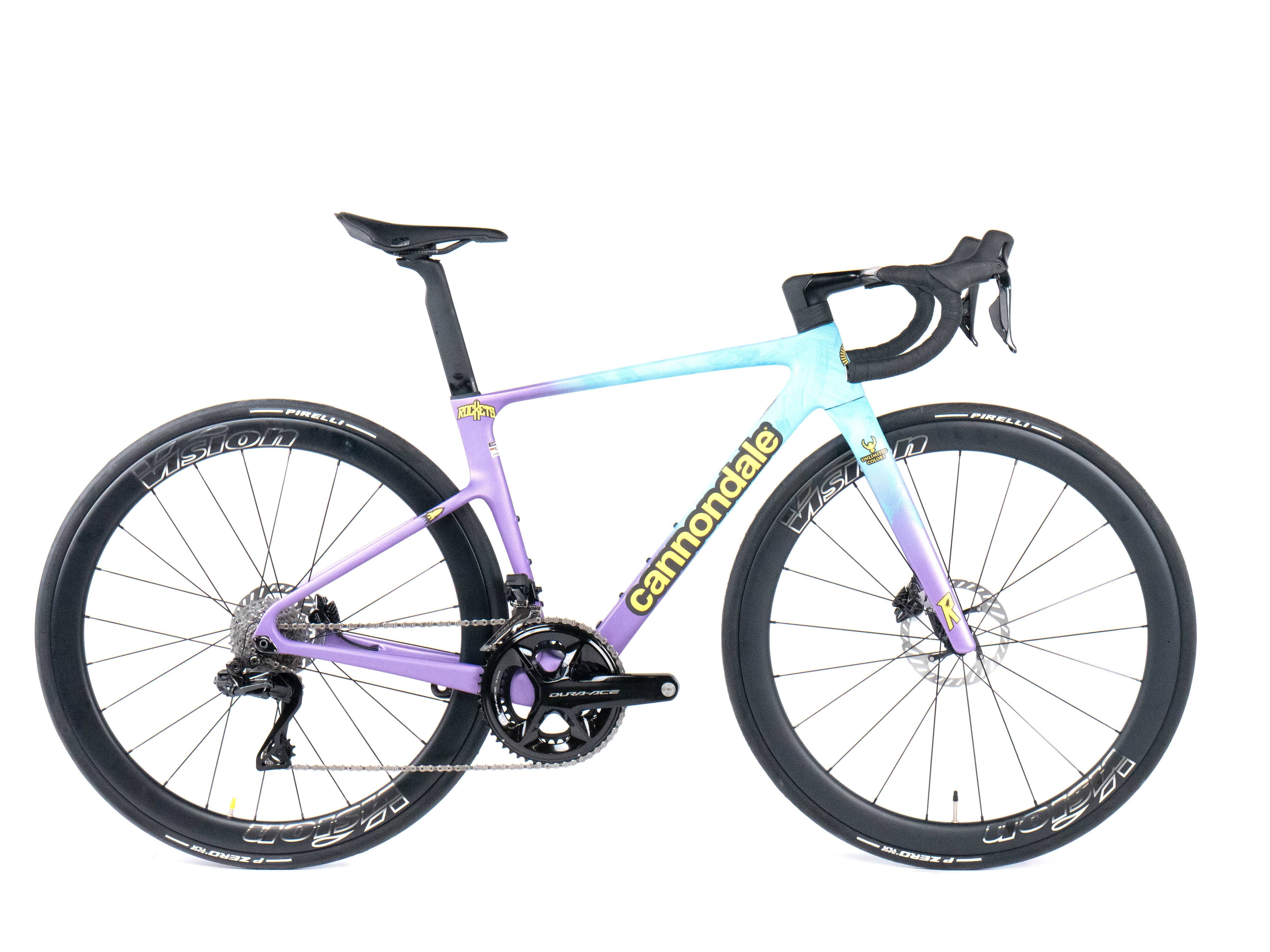 Cannondale Supersix Evo Team Rockets 2025 size 48 Team Unibet Tietema Rockets Shimano Dura-Ace Di2 2x12sp - Bikeroom / 48 / Team Unibet Tietema Rockets