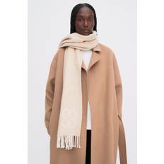 Filippa K Monogram Scarf Dam Långärmade Blusar Stl. ONE-S - Från Magasin - Light Beige (ONE-S)