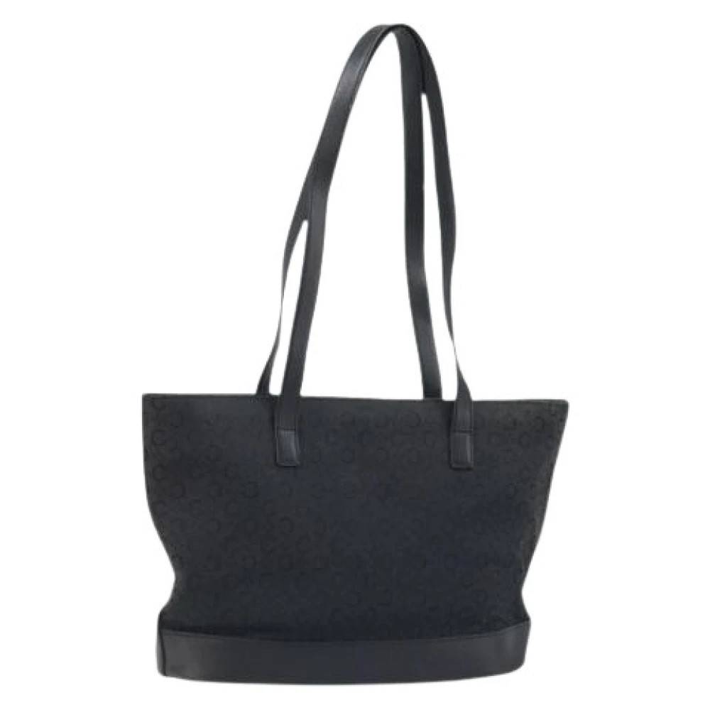 Celine Vintage - Pre-owned C Macadam Canvas Tote Bag Vintage - Dam - ONE Size - Läder