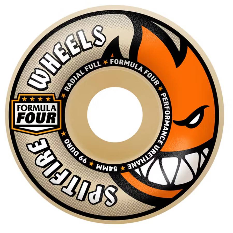 Spitfire Wheels Formula Four Radial Full 54mm 99a