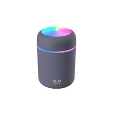 H2O Luftfugter / Humidifier m. LED Lys (Fås i flere farver) - Mørkegrå