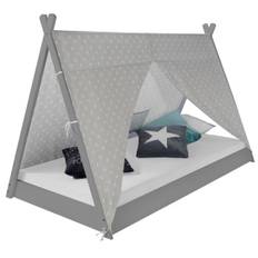 Lit enfant tipi avec matelas lit tente 90x200 lit...