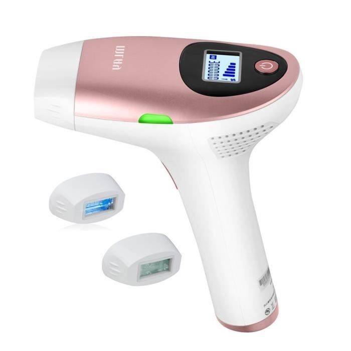 Pulserande Ljus Epilator, IPL Laser Epilator med 3-i-1 Funktion och 5 Energiernivåer Laserhårborttagning för Kvinnor och Män