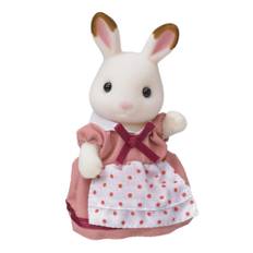 Sylvanian Families Doll Rabbit Family Chocolat ST Mark Certification Ages Toy Doll House Sylvanian Families EPOCH [Chocolate Rabbit's Mother] U-62 3+