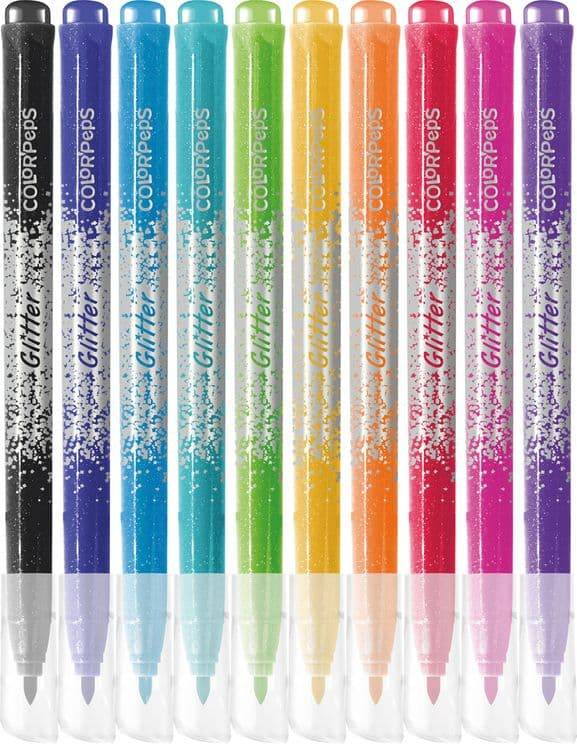 Maped Glitter Markers 10 Farver