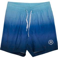 Color Kids Swim Shorts, AOP & Magic Stl. 116 pojkar - Badbyxor Från Magasin - Delft (116)