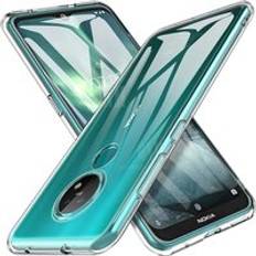 Nokia 7.2 fodral f&#xF6;r nokia 7.2 6.2 tpu silikon klar monterad st&#xF6;tf&#xE5;ngare mjukt fodral f&#xF6;r nokia 7.2 6.2 transparent bak skal - F&#xF6;r nokia 6.2