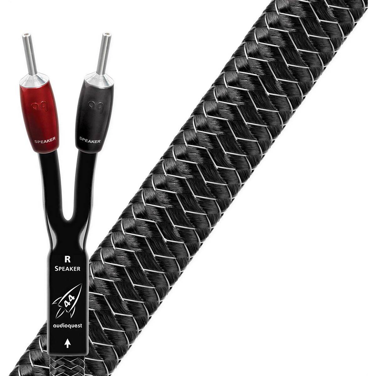 Audioquest Rocket 44 (2 x 3m) banankontakter silver 500-serien