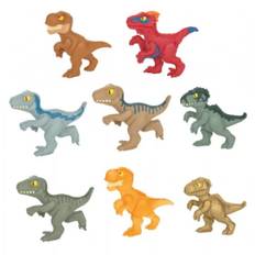 Goo Jit Zu Jurassic STRETCH Minis 8 Pack Goo jit zu elastisk Figur DC 42535