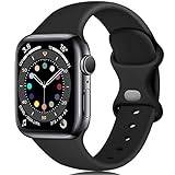 Epova Armband kompatibelt med Apple Watch-armband 42 mm, 44 mm, 45 mm, 46 mm, 49 mm, mjukt silikon, ersättningsarmband kompatibelt med Apple Watch Ultra/Ultra 2/iWatch SE 3-serien 11 10 9 8 7 6 5 4 3