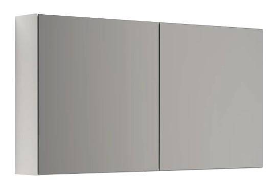 Dansani Mido+ Select 120 spejlskab - Hvid blank