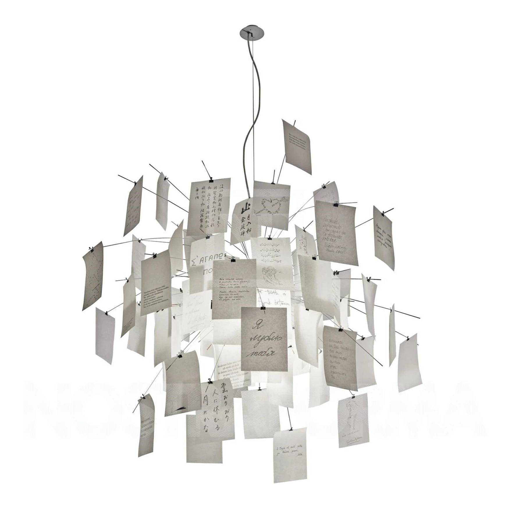 Zettel´Z 5 Ceiling Lamp - 330 cm