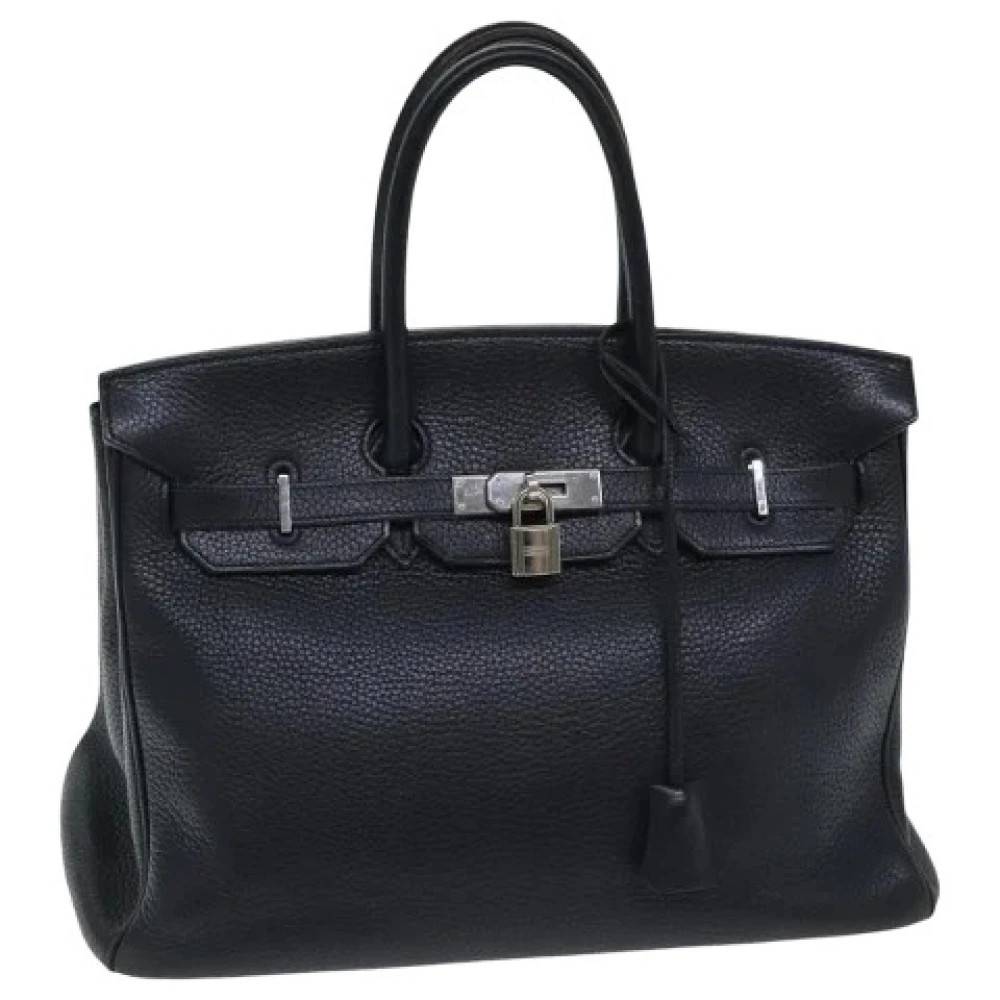 Hermès Vintage Pre-owned Håndtaske - Vintage - Dame - Sort - ONE SIZE - Læder