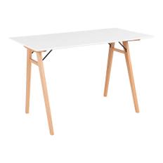 House Nordic - Vojens skrivebord hvid, 120x60x75 cm