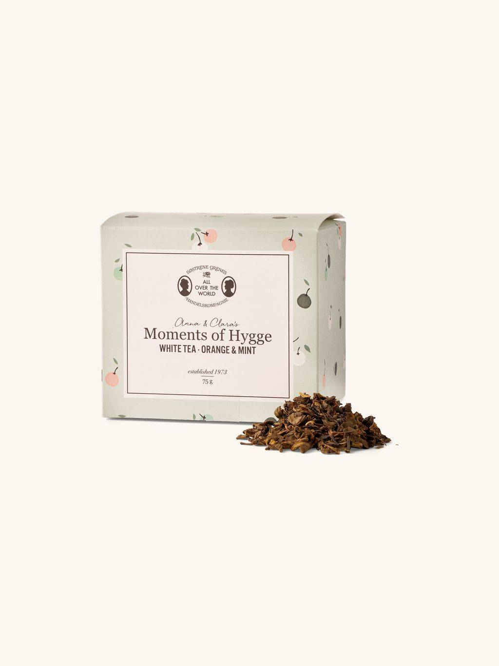 Vitt te – apelsin och mint