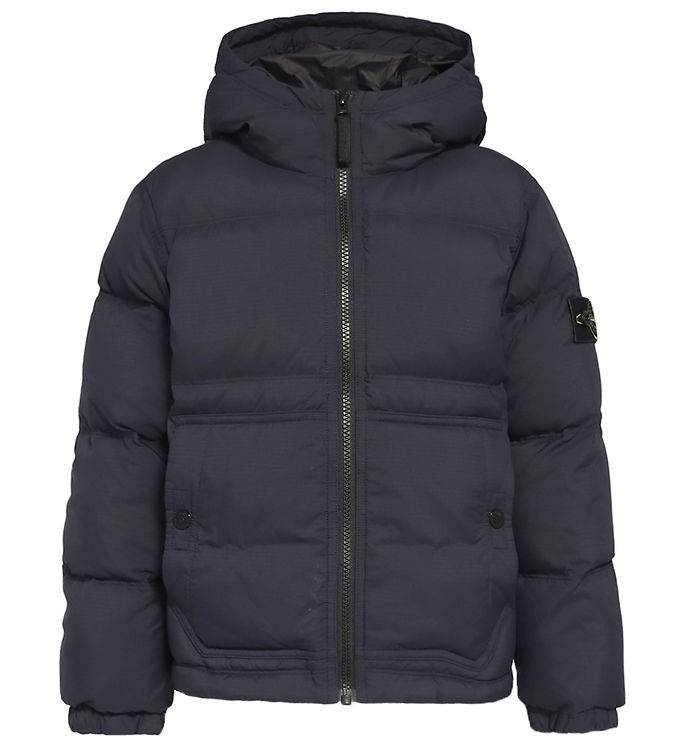 Stone Island Dunjacka - Marinblå Blue - Stone Island - 14 år (164) - Dunjacka