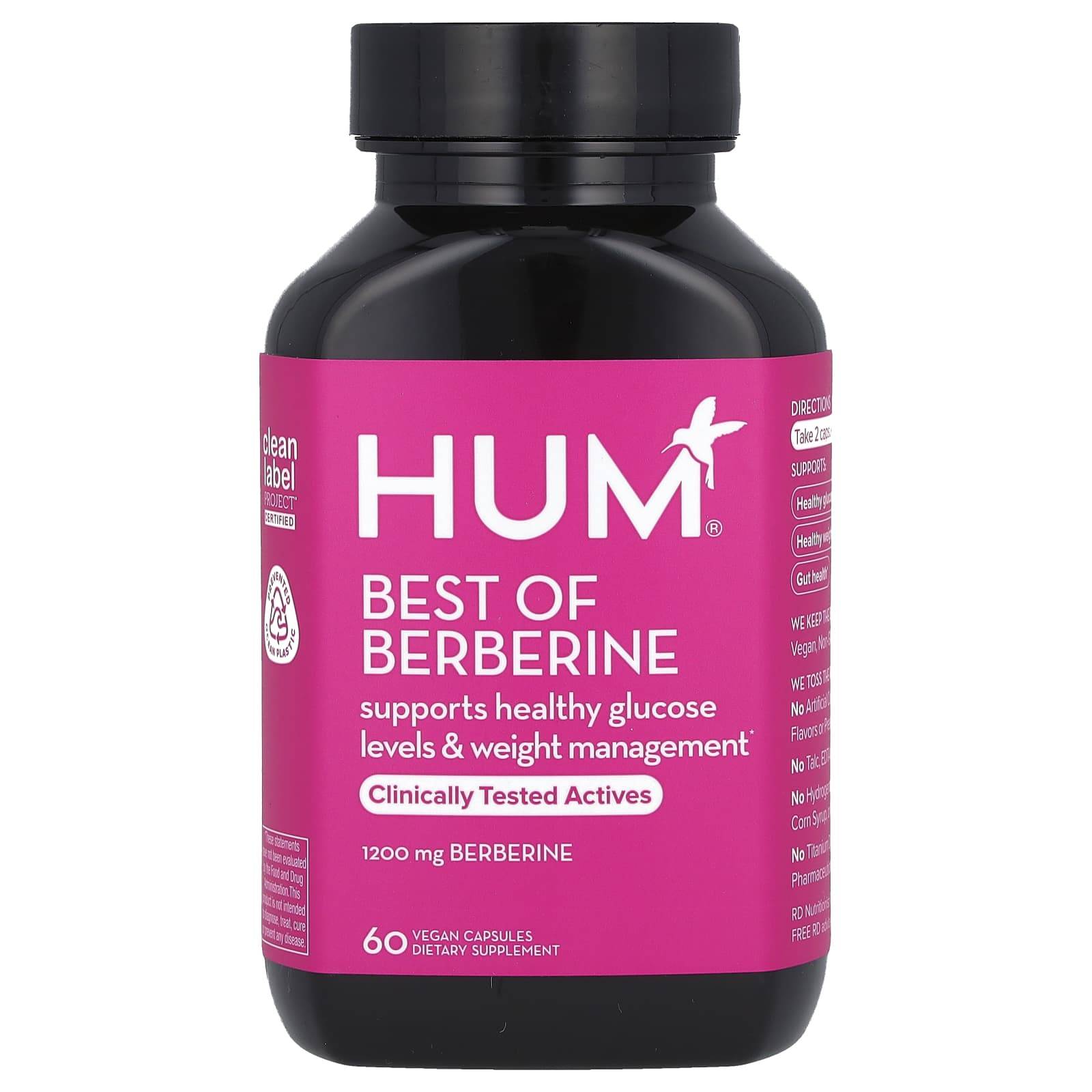 Best of Berberine, Veggie Capsules 60 (600Mg per Capsule)