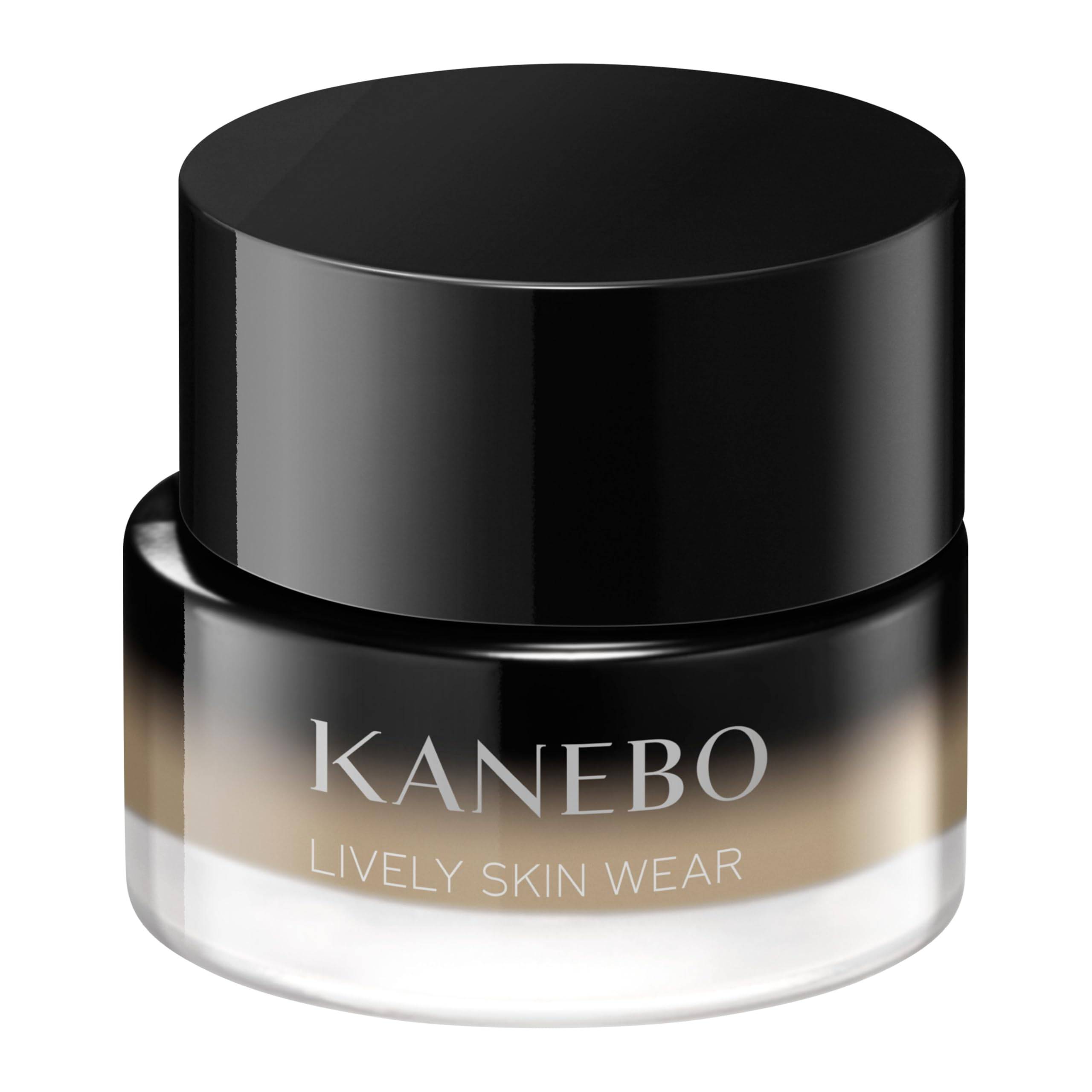 KANEBO Lively Skin Wear II 345 Beige D Serum Reversible Moisturizing Foundation, Amber, SPF4/PA+, Cream-Type Foundation, Coverage, Long-Lasting Glow, beige