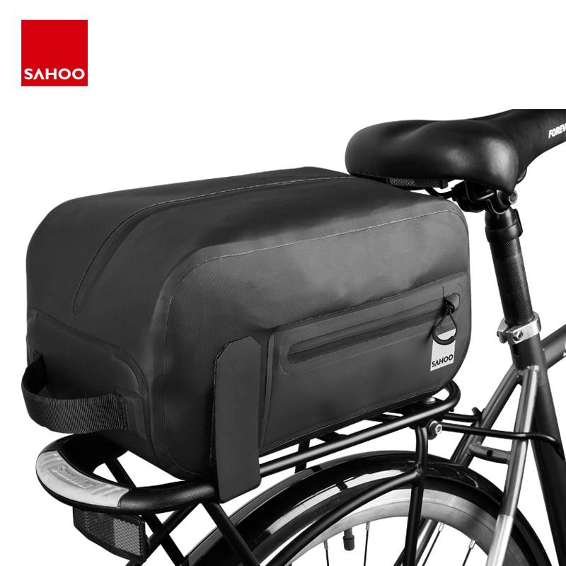 Sahoo 142046 full vattentät mtb landsvägscykel cykel cykel baksäteshållare bagagerumsväska pack sadelväska 7l