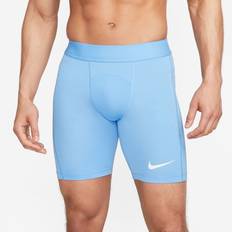 Nike Pro Compression Tights Dri-FIT Strike - Blå/Hvid