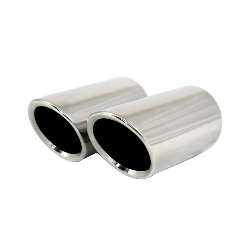 Stainless Steel for E90 E92 325 328I Exhaust Tip Muffler Car Accessory Car Styling Car Exhaust System Pipes Tips