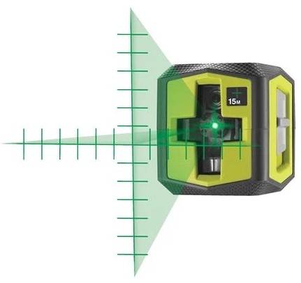 Ryobi RBCLLG2 Grön krysslaser med referenspunkter