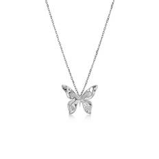 Edblad Butterfly necklace s Accessoarer STEEL Dam ONE