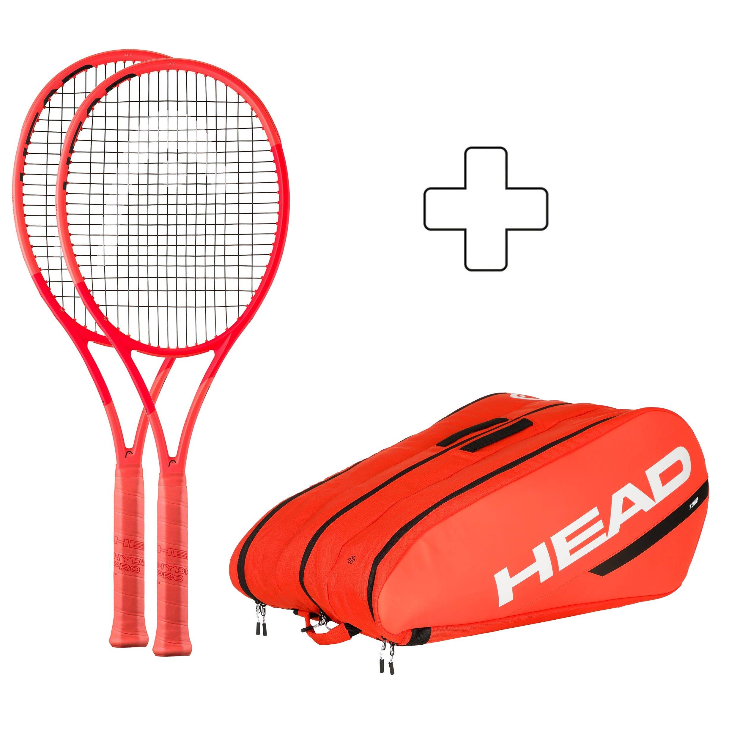 Head 2 x MP 2025 plus tennis bag (2025) - Size1 - red