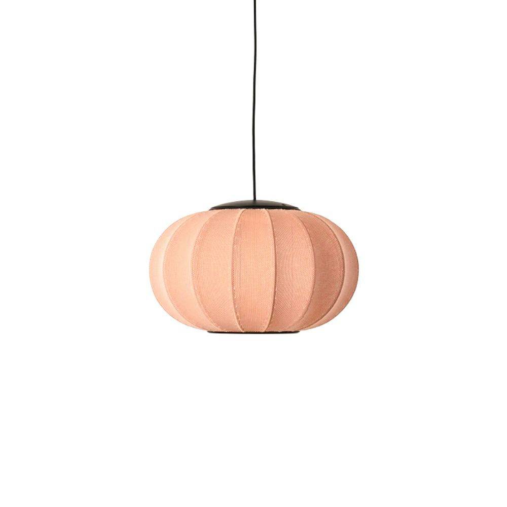 Made By Hand Knit-Wit Oval Pendant LED Loftslampe  Coral Ø45 cm